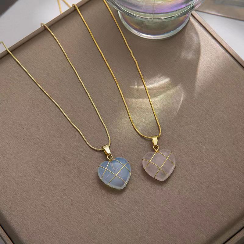 Fashion Moonstone Necklace For Cartoon Princess