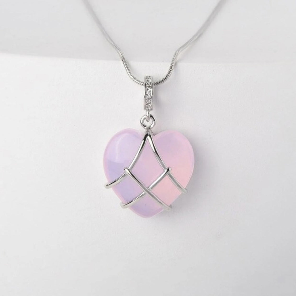 Fashion Moonstone Necklace For Cartoon Princess