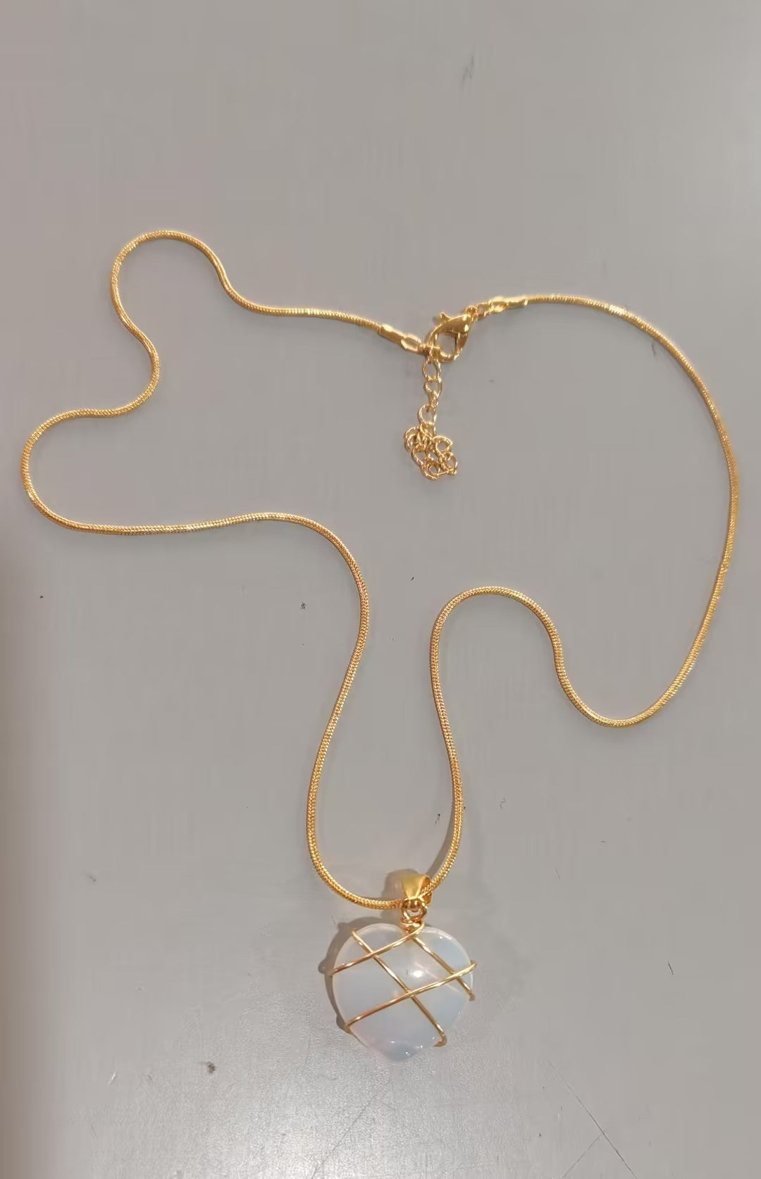 Fashion Moonstone Necklace For Cartoon Princess